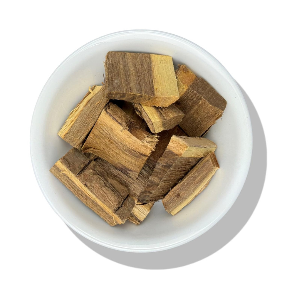 Evergreen Herbs Palo Azul 8 Oz. - Kidney Wood, Eysenhardtia Polystachya, Blue Stick, Wild Crafted, Great For Detox - Resealable Stand Up Pouch To Ensure Freshness!