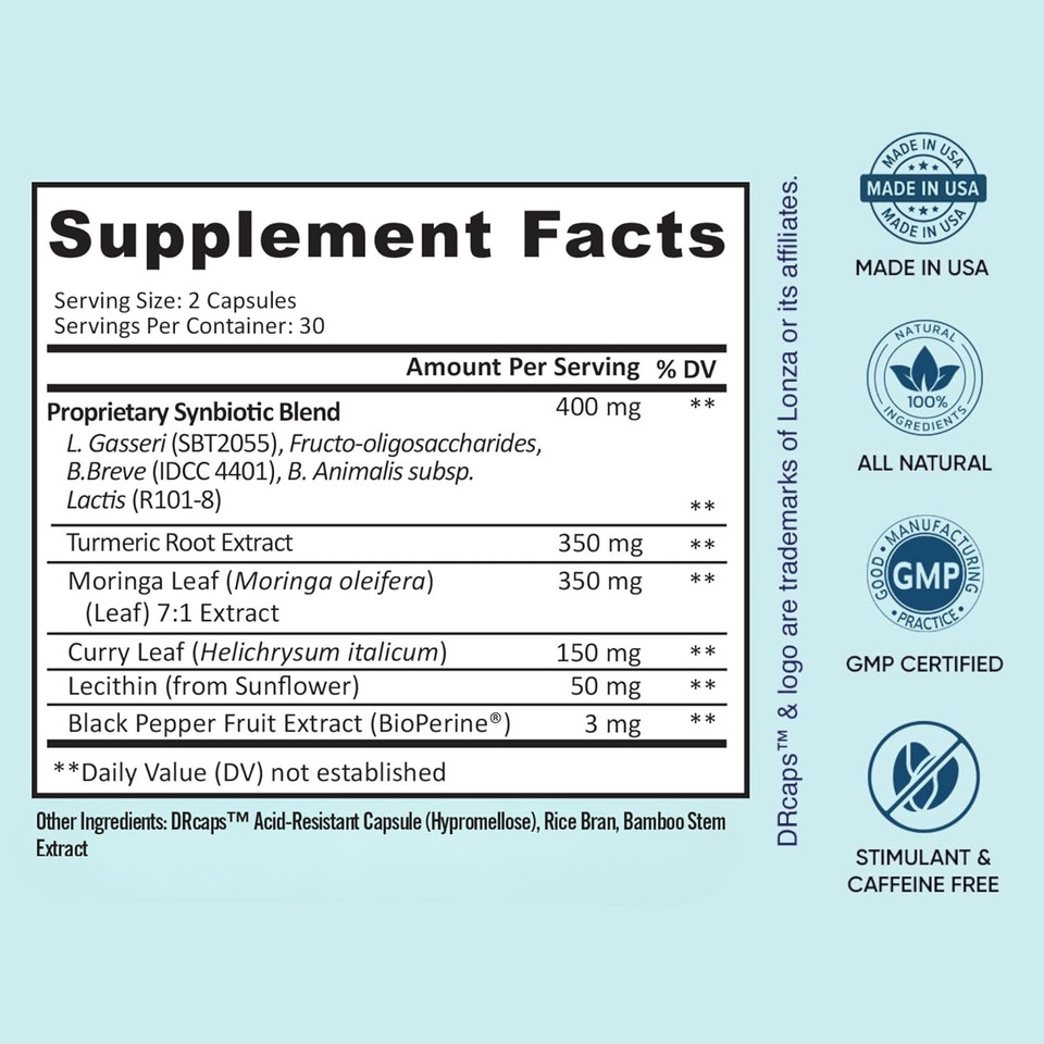 Bb Company Provitalize | Probiotics For Women, Menopause | Joint Support, Sexy Midsection Curves, Digestive Health, Menopause Bloat | Turmeric Curcumin Moringa | Packaging Vary | 60 Ct