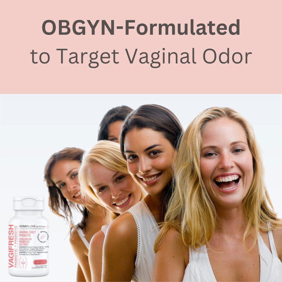 Vagifresh Vaginal Probiotics, Ph Balance, Prebiotics & Lactobacillus. Women'S Vaginal Health Supplement - Healthy Vaginal Odor & Flora, 30 Count