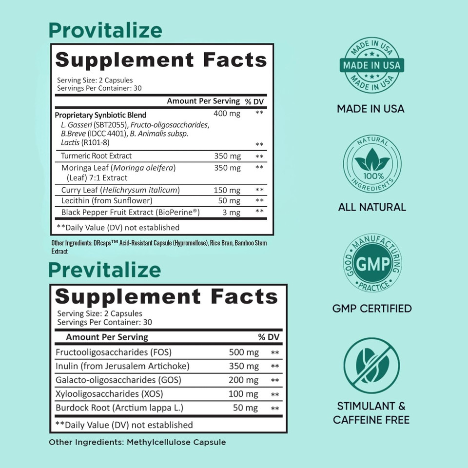 Bb Company Slim Gut Bundle | Menopause Prebiotics And Probiotics For Women | Gut Vitamins For Digestive Health | Supports Joint Health & Sexy Midsection | Provitalize & Previtalize | 30 Day Supply Bb Company Slim Gut Bundle | Menopause Prebiotics And Probiotics For Women | Gut Vitamins For Digestive Health | Supports Joint Health & Sexy Midsection | Provitalize & Previtalize | 30 Day Supply