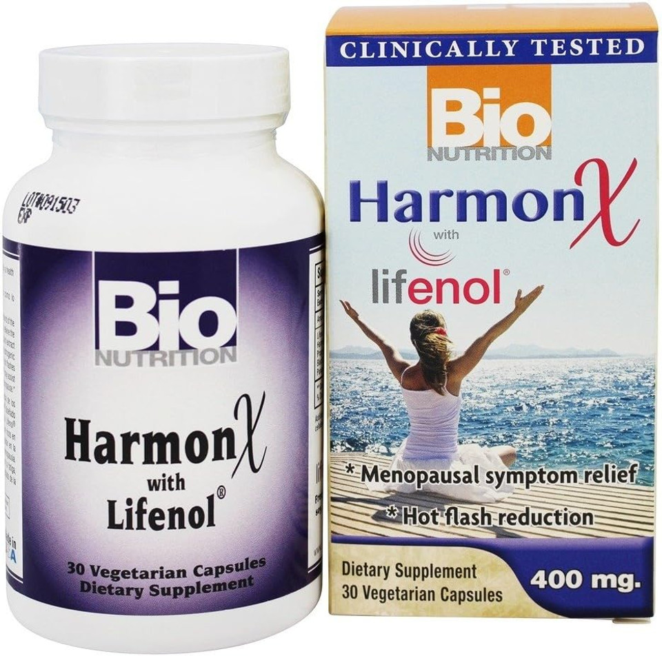 Bio Nutrition Harmonx With Lifenol 400 Mg Vegetarian Capsules, 30 Ea, 30 Count