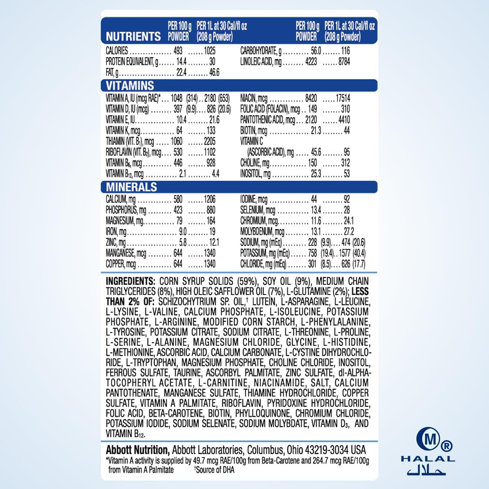 Elecare Jr Unflavored, Dha & Lutein Amino Acid-Based Nutrition Powder, Complete Nutrition For Ages 1 And Older, 14.1-Oz Can