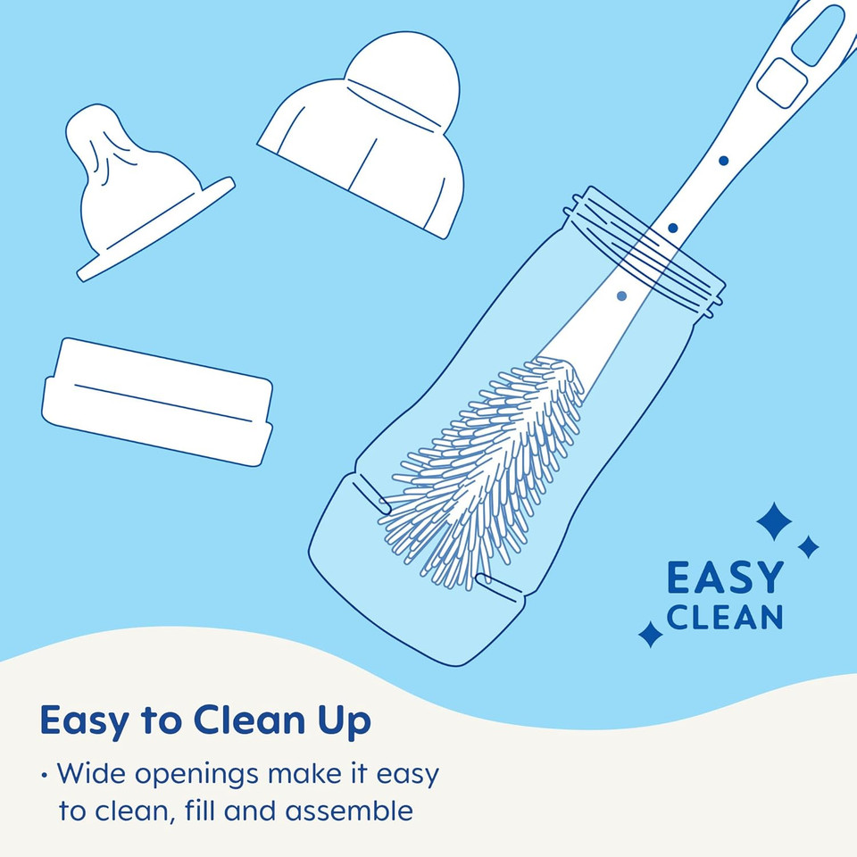 Mam Easy Active Baby Bottles 11 Oz With Bonus Nipple, Fast Flow Skinsoft Silicone Nipple With Wide Neck Ergonomic Design, Easy To Hold, Bpa-Free Bottles With Leak-Proof Caps For 4+ Months Baby, Unisex