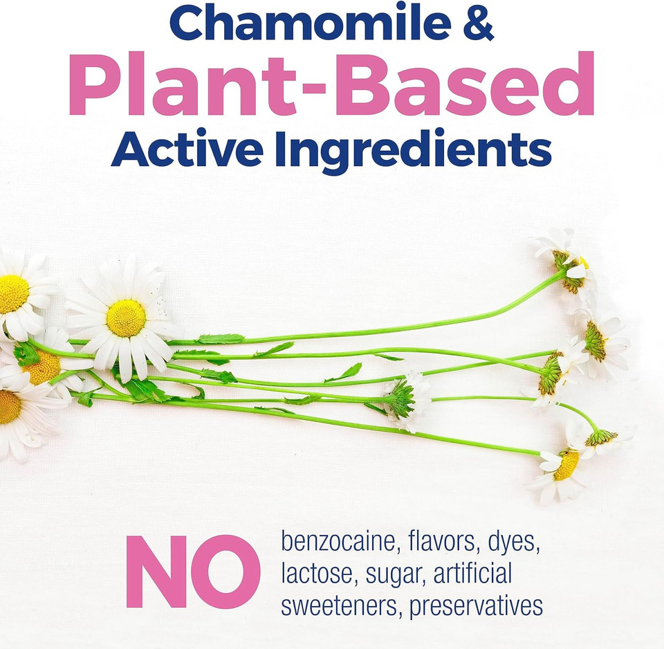 Boiron Camilia Teething Drops For Daytime And Nighttime Relief Of Painful Or Swollen Gums And Irritability In Babies - 15 Count