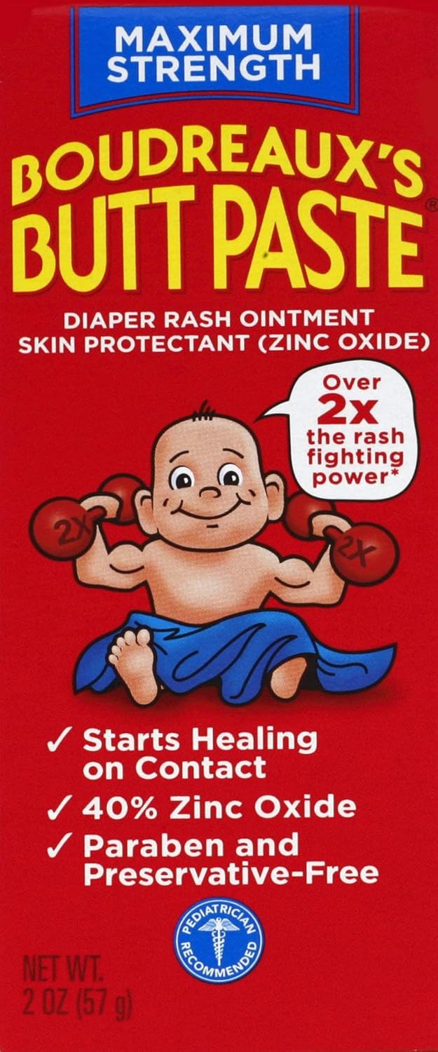 Boudreaux'S Butt Paste, Maximum Strength, 2 Oz