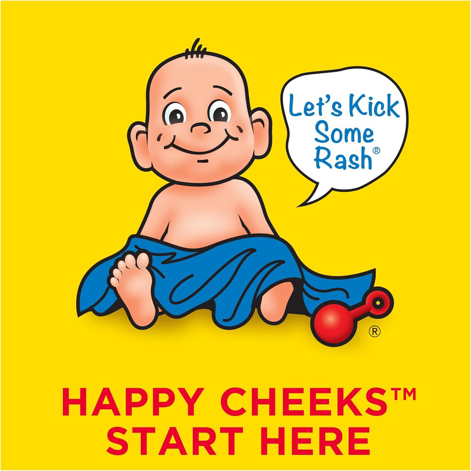 Boudreaux'S Butt Paste Original Diaper Rash Cream, Ointment For Baby, 2 Oz Tube