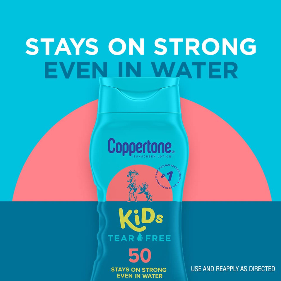 Coppertone Kids Spf 50 Tear Free Lotion (8 Fluid Ounce)