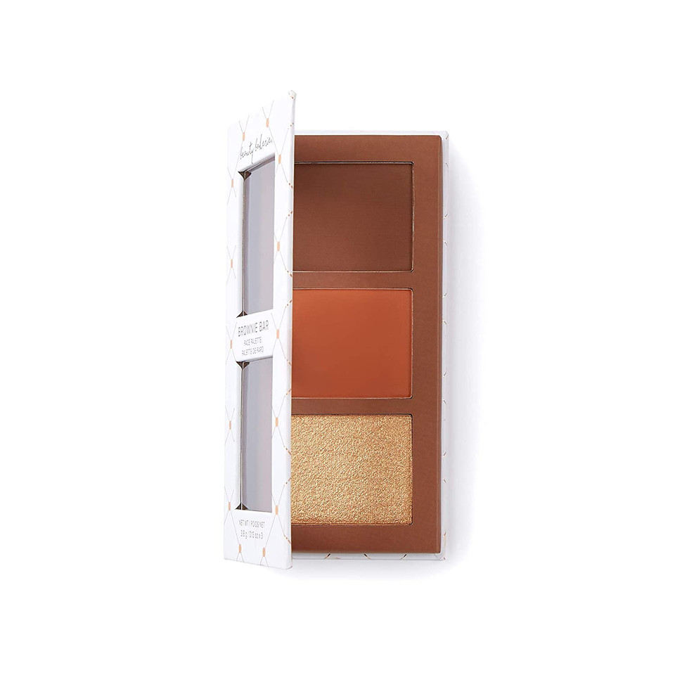 Beauty Bakerie Brownie Bar Mini Makeup Palatte, Contour, Bronzer, And Highlighter Makeup, Travel Sizebrownie Bar