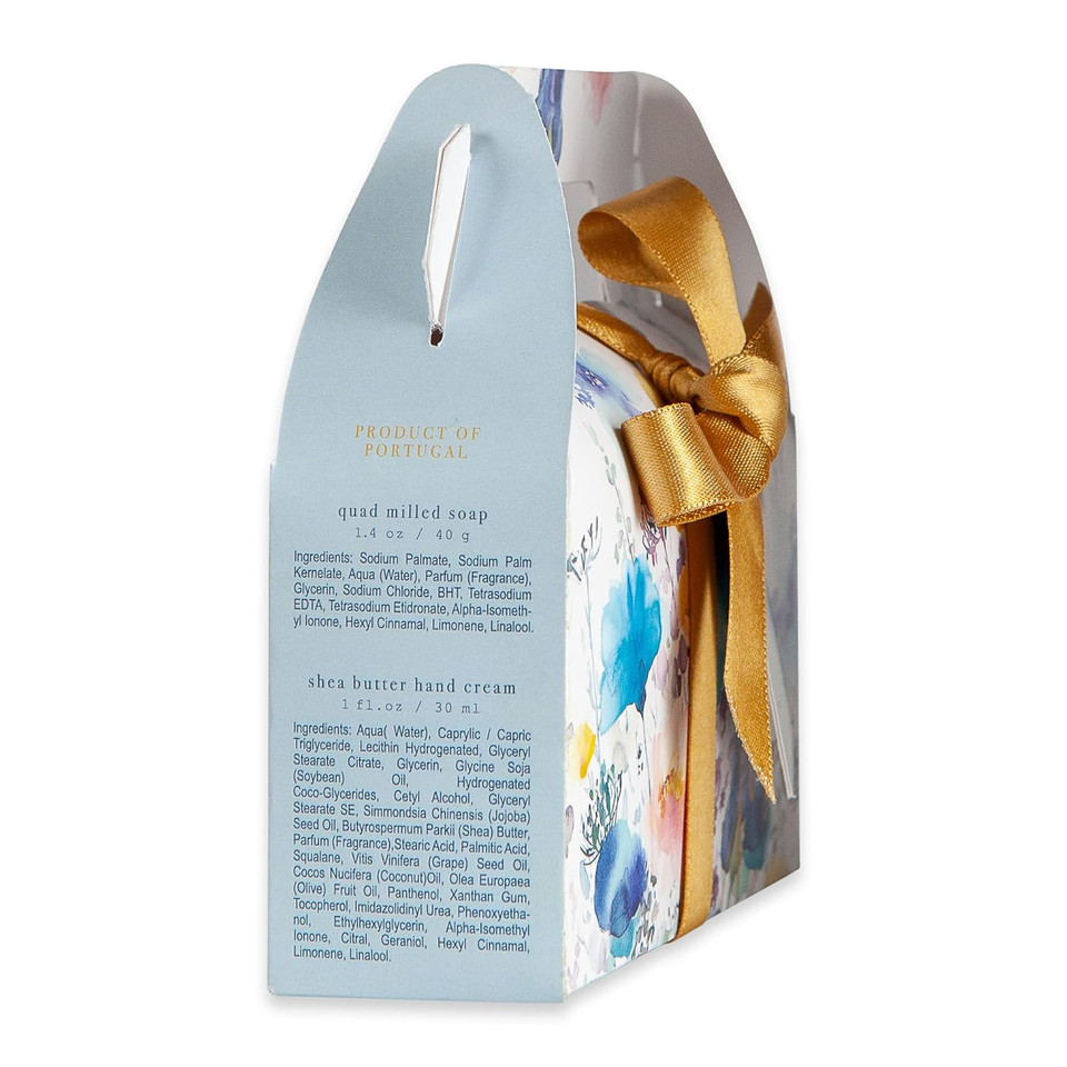 Joia Winter/Spring Scented Moisturizing Gift Set, Bar Soap And Shea Butter Hand Cream, Sea & Shore, 2.4 Fl Oz