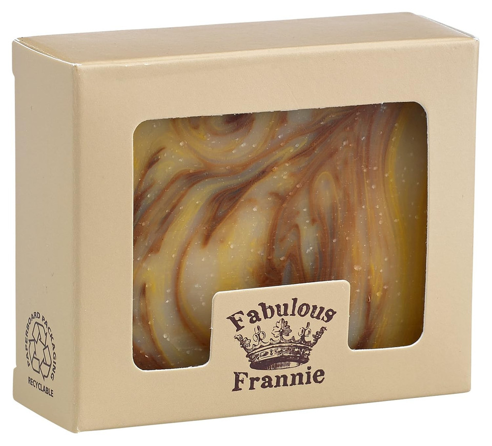 Fabulous Frannie 100% Natural Herbal Soap 4 Oz Made With Pure Essential Oils (Lemongrass)