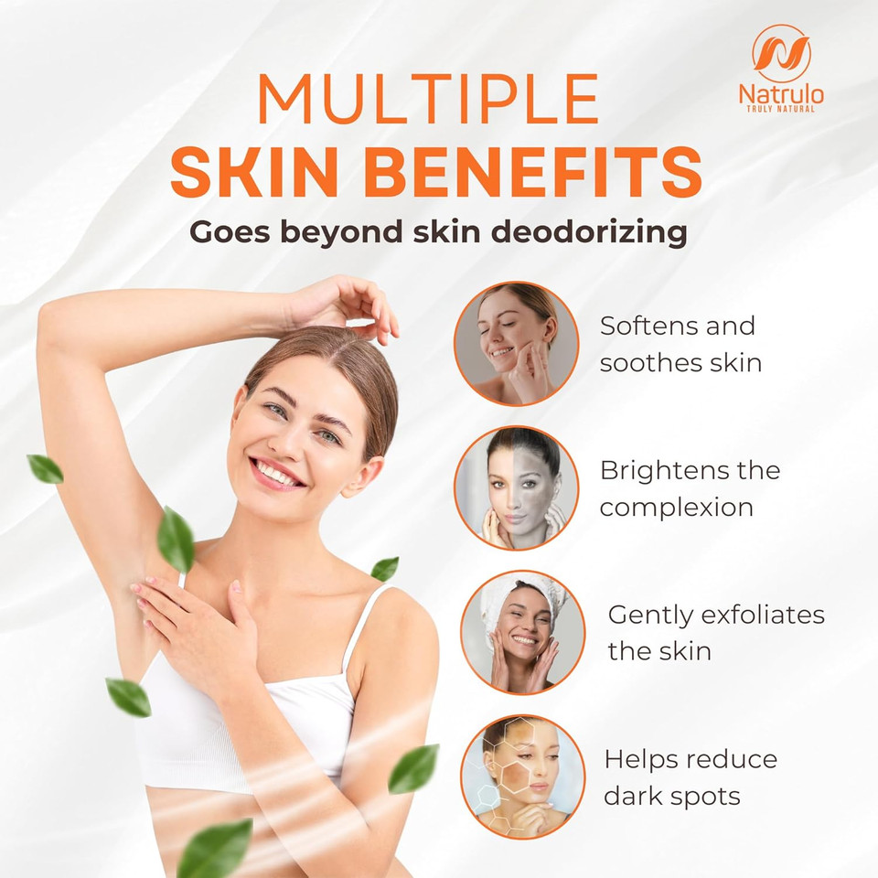 Persimmon Soap Bar For Body Odor Control  Purifying Deodorizing Body Wash With Goat Milk For Eliminating Body Odor  Great For Skin Brightening, Natural Deodorant Soap For Men & Women