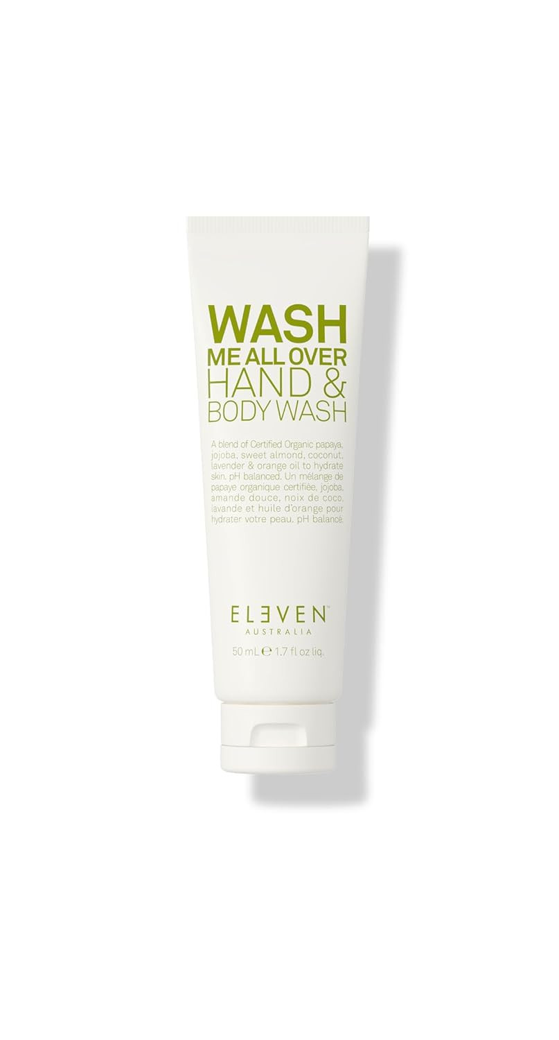 Eleven Australia Wash Me All Over Hand & Body Wash - Moisturizing Formula For Soft Skin, Gentle Cleansing, Suitable For All Skin Types, Refreshing Scent