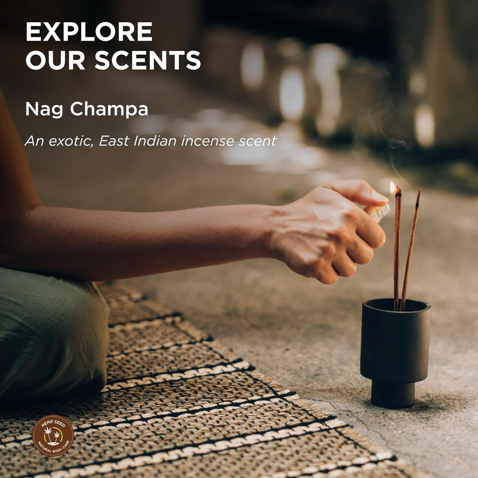 Hemp Seed Bath & Shower Gel - 8 Oz - Moisturizing Formula With Hemp Seed Oil, Chamomile & Hydrolyzed Wheat Protein - Vegan, Cruelty Free Hemp Seed Bath & Shower Gel - 8 Oz - Moisturizing Formula With Hemp Seed Oil, Chamomile & Hydrolyzed Wheat Protein - Vegan, Cruelty Free