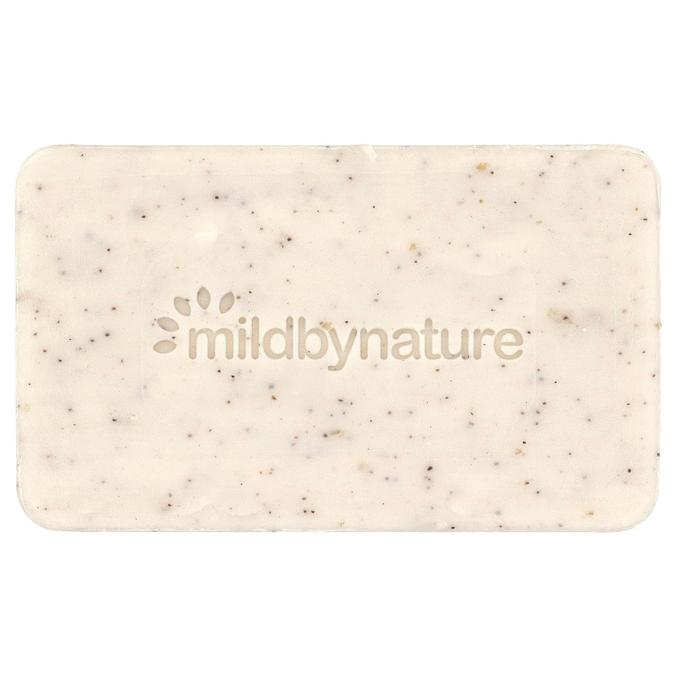 Mild By Nature Exfoliating Bar Soap, Unscented, 5 Oz (141 G)