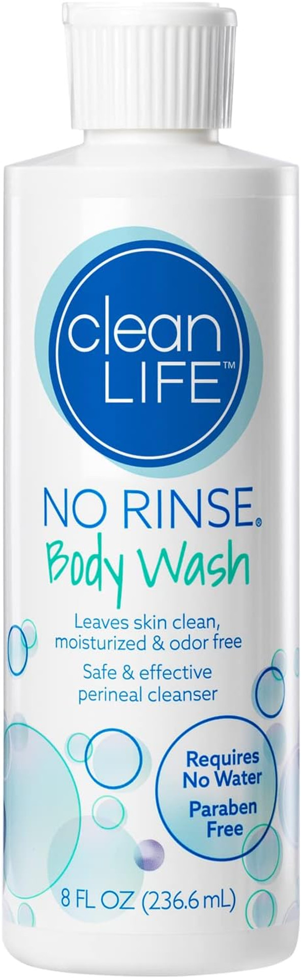No-Rinse Body Wash, 8 Fl Oz - Leaves Skin Clean, Moisturized And Odor-Free, Rinse-Free Formula No-Rinse Body Wash, 8 Fl Oz - Leaves Skin Clean, Moisturized And Odor-Free, Rinse-Free Formula