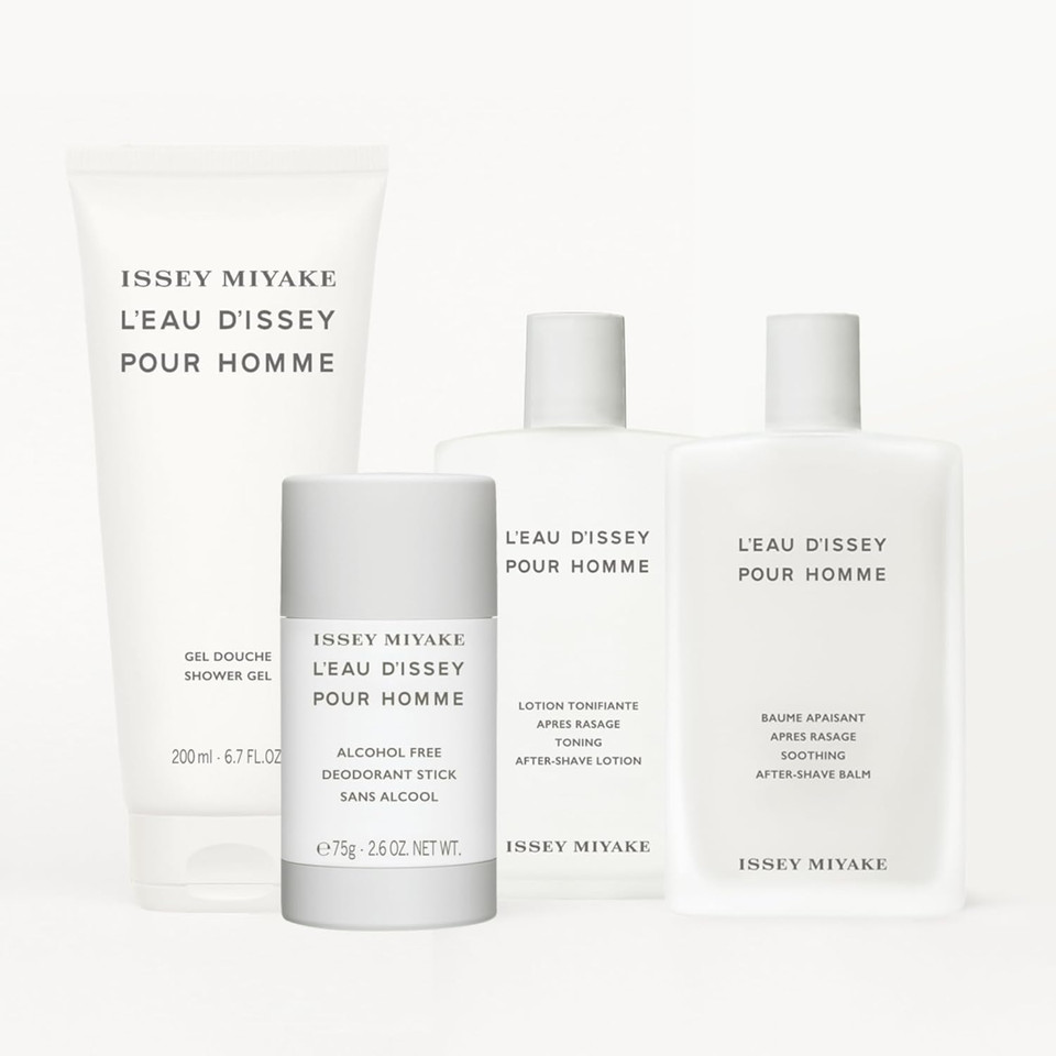 Issey Miyake L'Eau D'Issey Pour Homme Shower Gel - Invigorating, Cleansing Body Gel - Cleanses Skin - With Notes Of Yuzu, Nutmeg & Sandalwood - 6.7 Oz