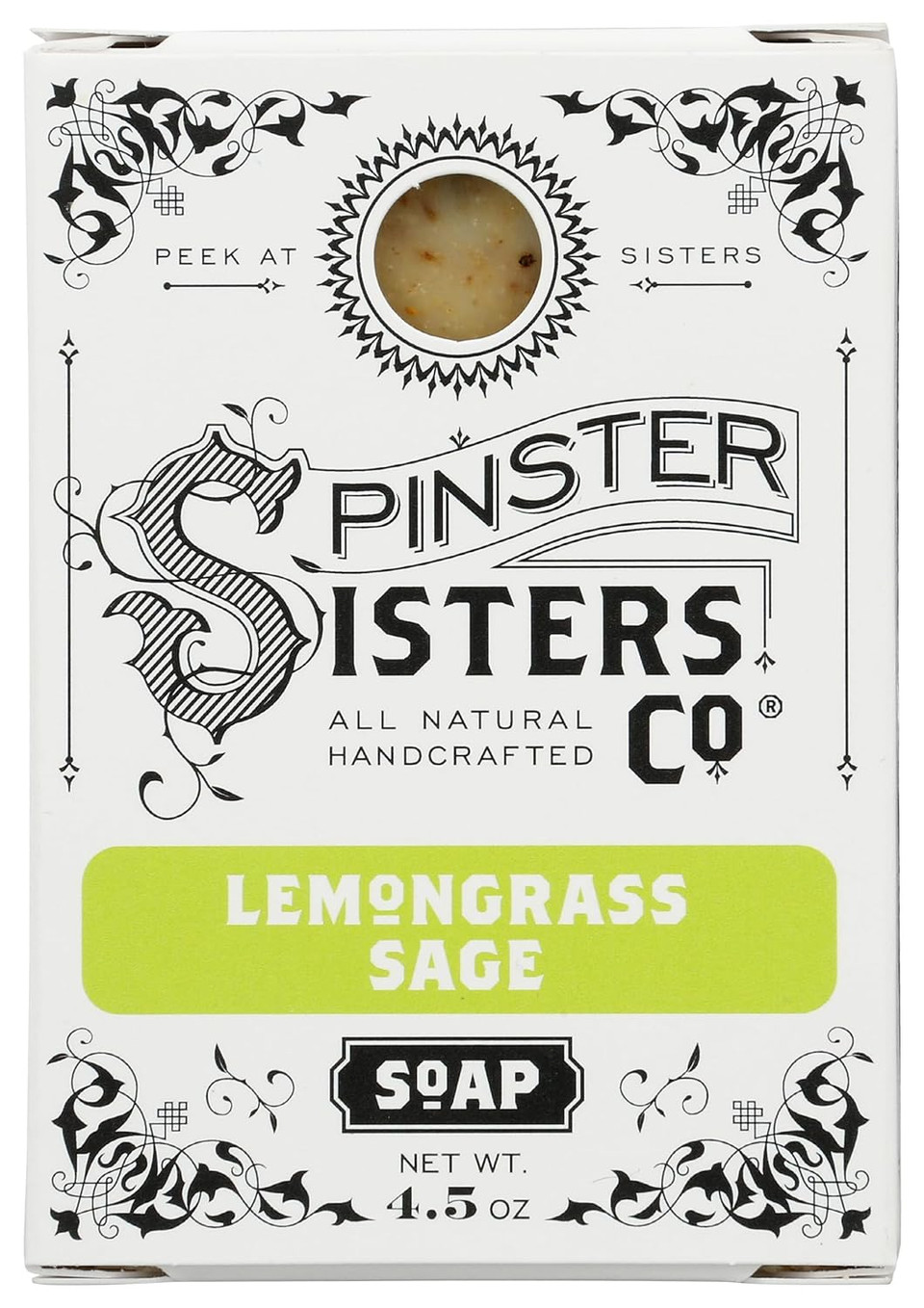 Co Lemongrass Sage Bar Soap, 4.5 Oz