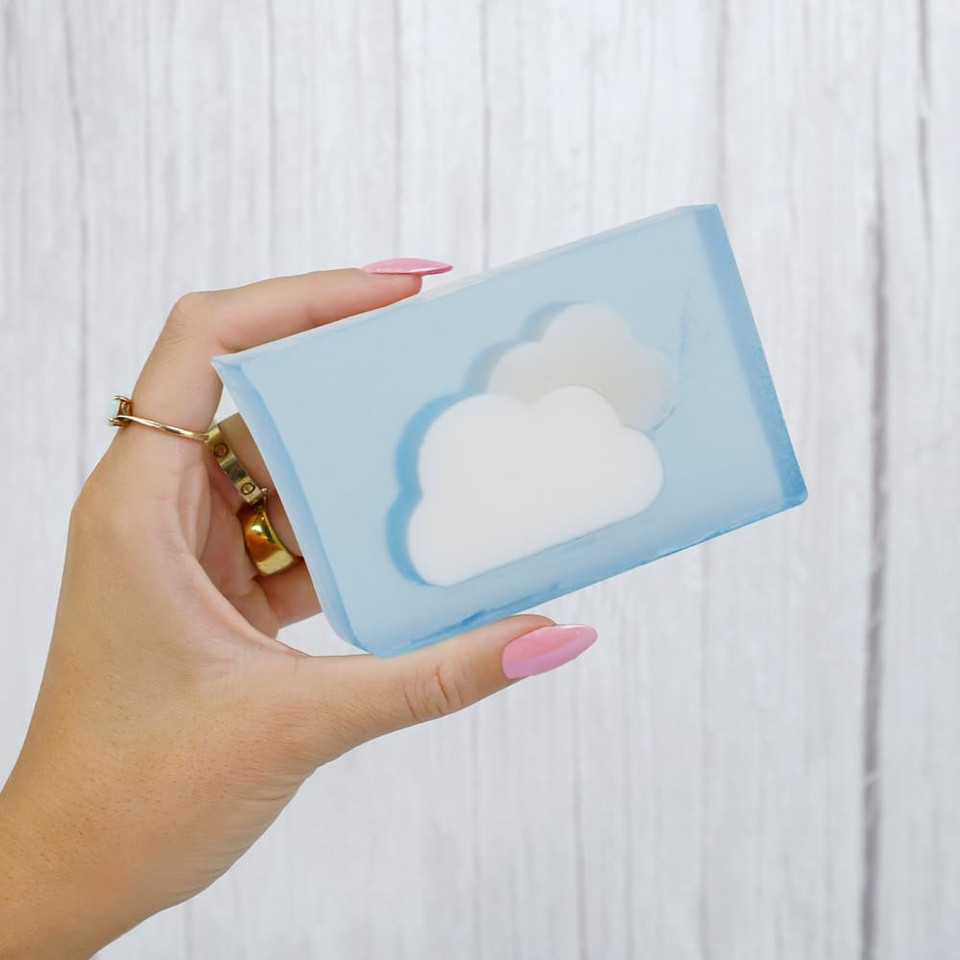 Primal Elements Glycerin Bar Soap | Helps All Skin Types, Sensitive, Oily & Dry Skin | No Parabens, Vegan, Gluten Free, 100% Vegetable Base - (Little Bit O' Luck)