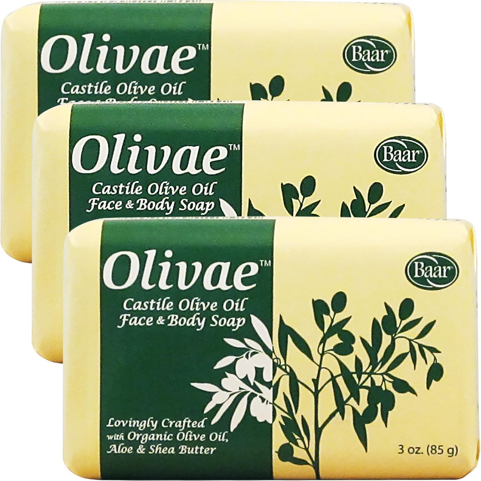 Olivae Castile Bar Soap, 3 Bar Set
