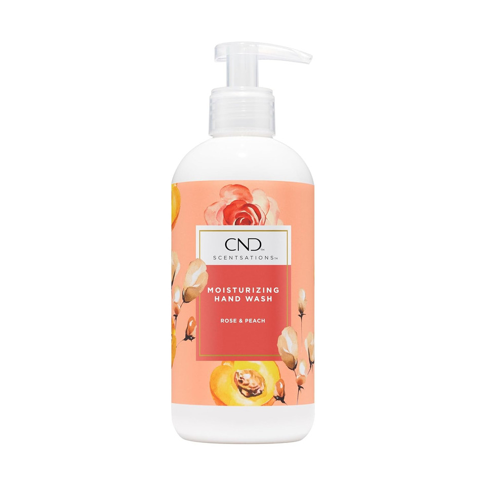 Cnd Scentsations Liquid Hand Wash, Vegan Moisturizing Deep Cleanser, Formulated With Glycerin & Jojoba Oil, Ph Balanced Skin Protection, 13.2 Fl. Oz
