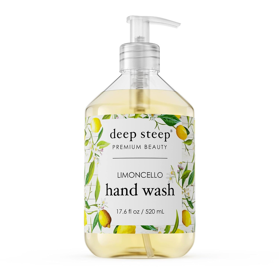 Deep Steep Liquid Hand Wash, 17.6 Ounces (Peach Paradise)