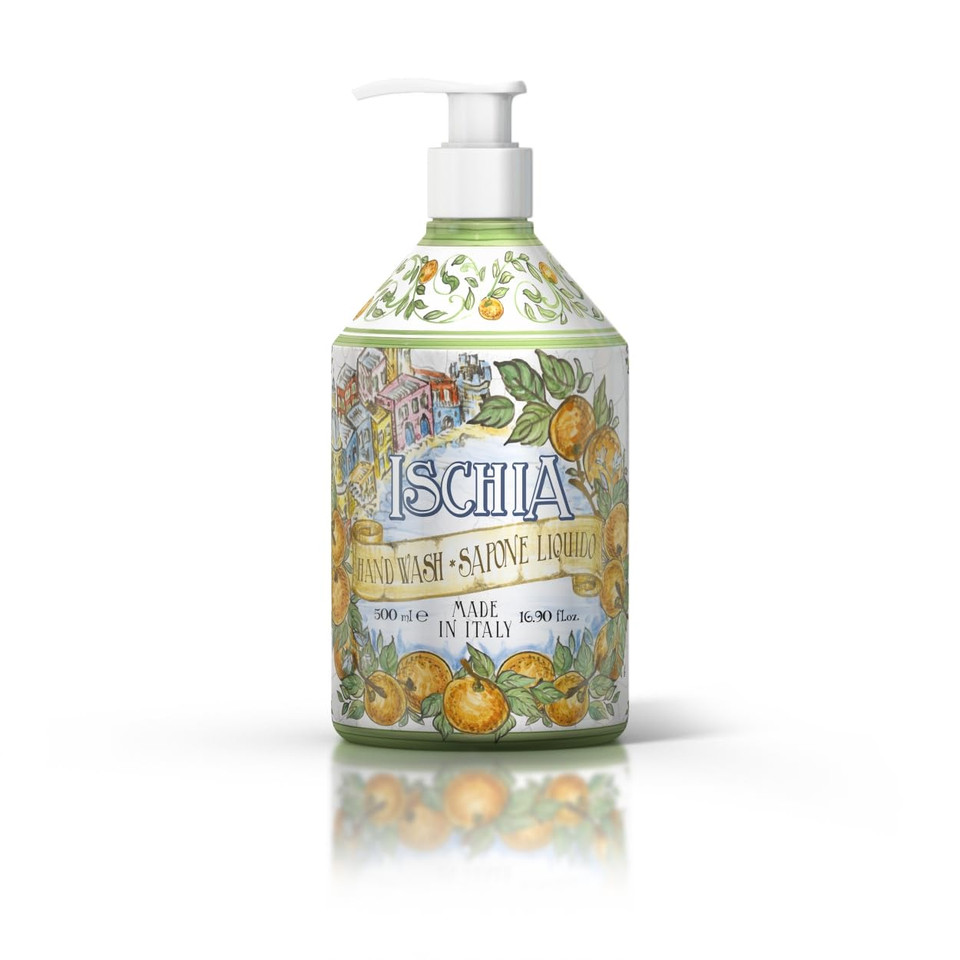 Le Maioliche Ischia Liquid Soap 500 Ml, Made In Italy