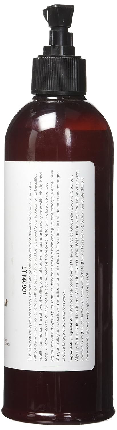 Scentuals Natural Liquid Hand Soap, Coconut, 19.2 Ounce