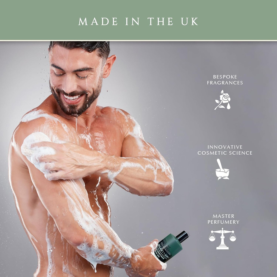 Pecksniff'S Relax Magnesium 3-In-1 Arnica & Sage Shower Gel | 500Ml /16.9 Fl Oz
