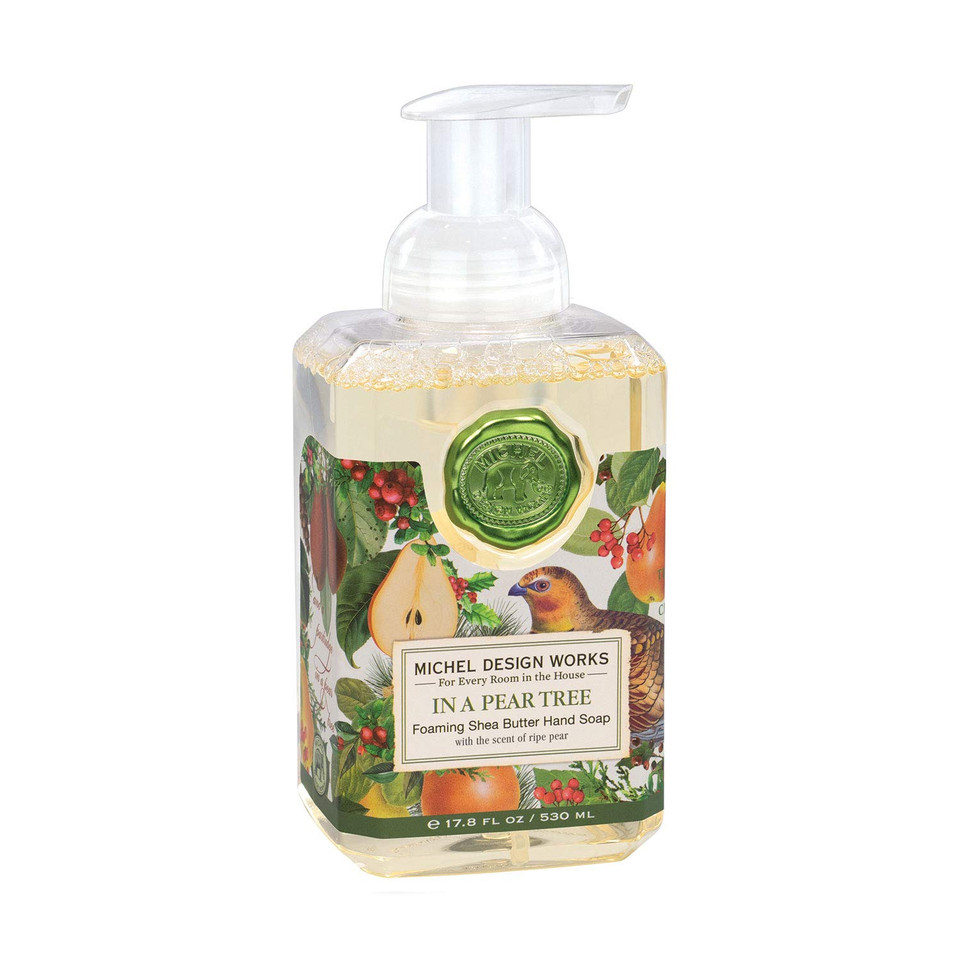 Michel Design Works Foaming Hand Soap, 17.8-Fluid Ounce, In A Pear Tree