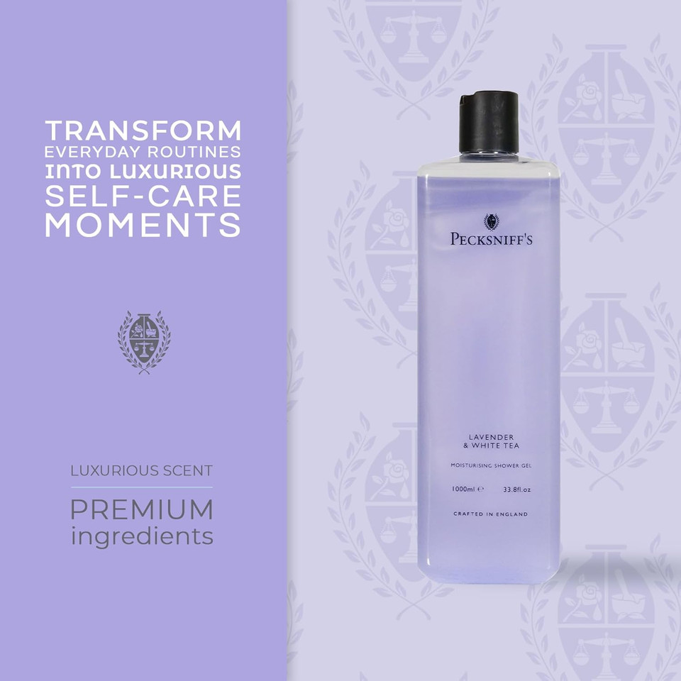 Pecksniff'S Classic 750Ml Shower Gel Ginger Flower & Patchouli