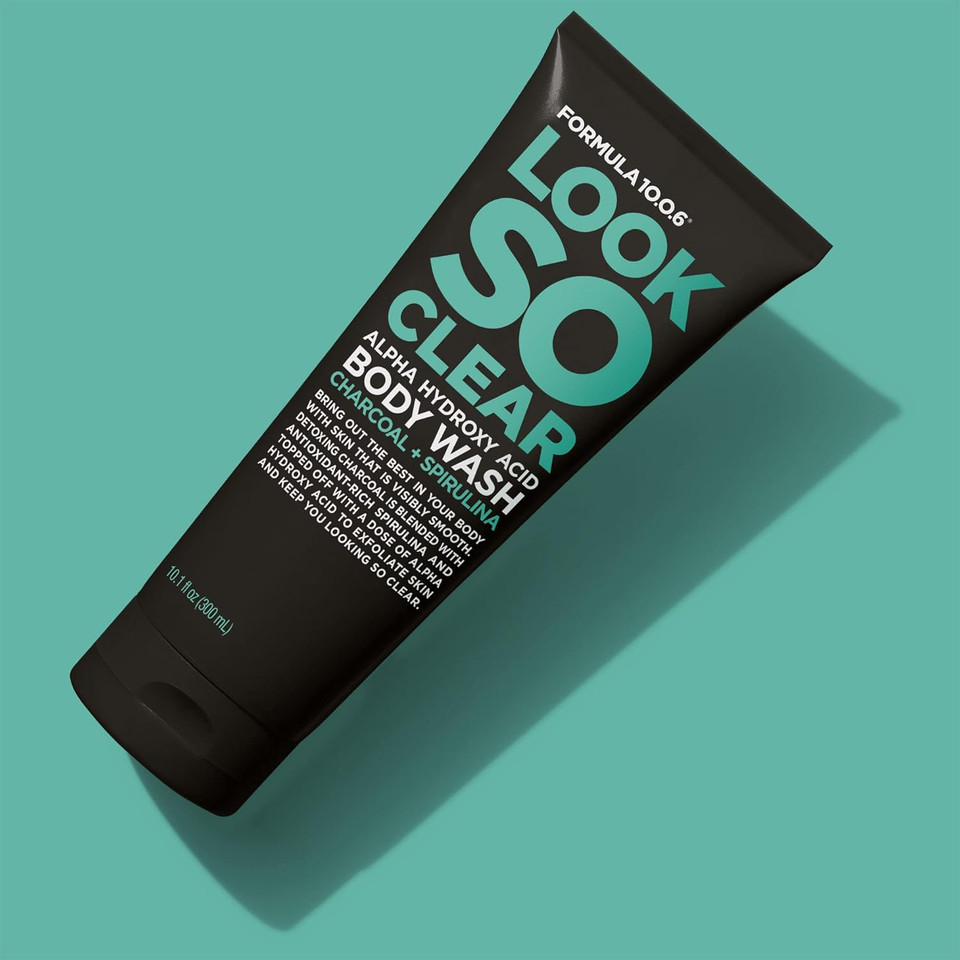 Formula 10.0.6 - Look So Clear Aha Body Wash 10.1 Fl Oz (300Ml)