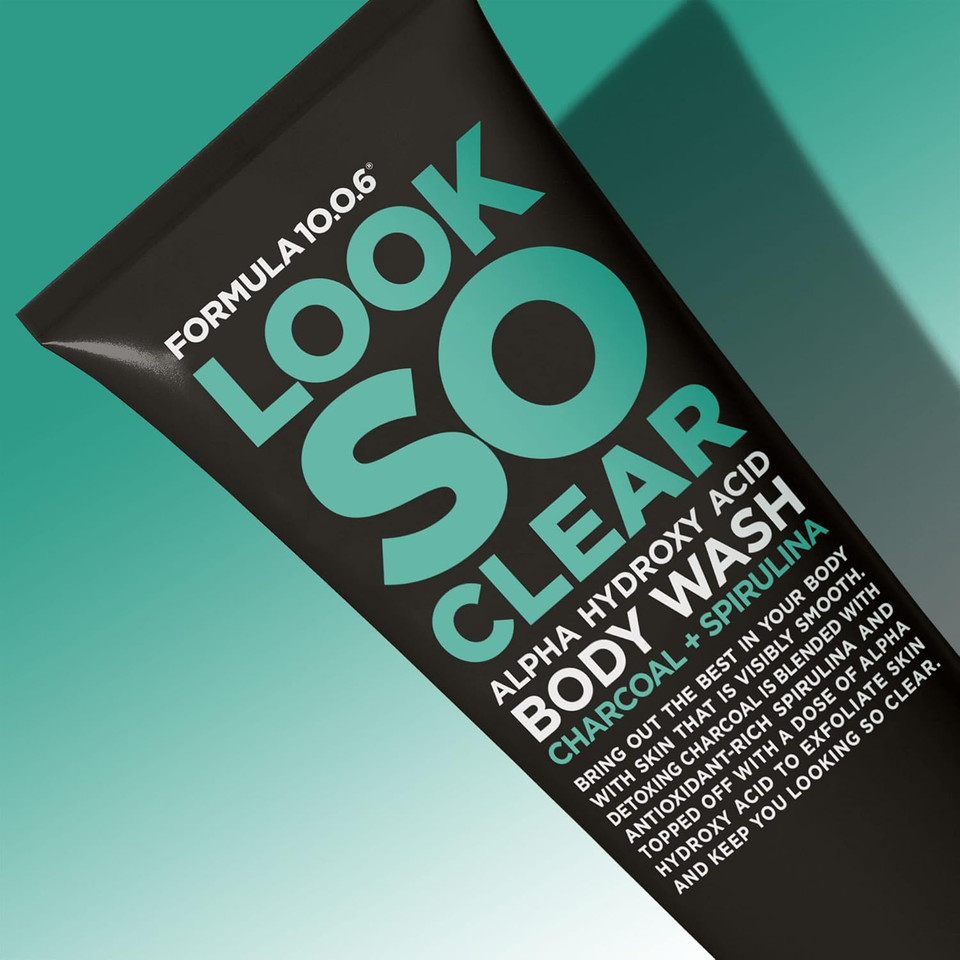 Formula 10.0.6 - Look So Clear Aha Body Wash 10.1 Fl Oz (300Ml)