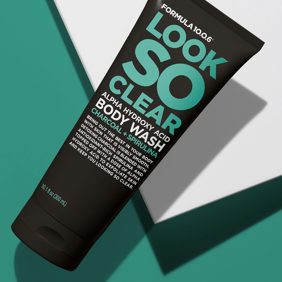 Formula 10.0.6 - Look So Clear Aha Body Wash 10.1 Fl Oz (300Ml)
