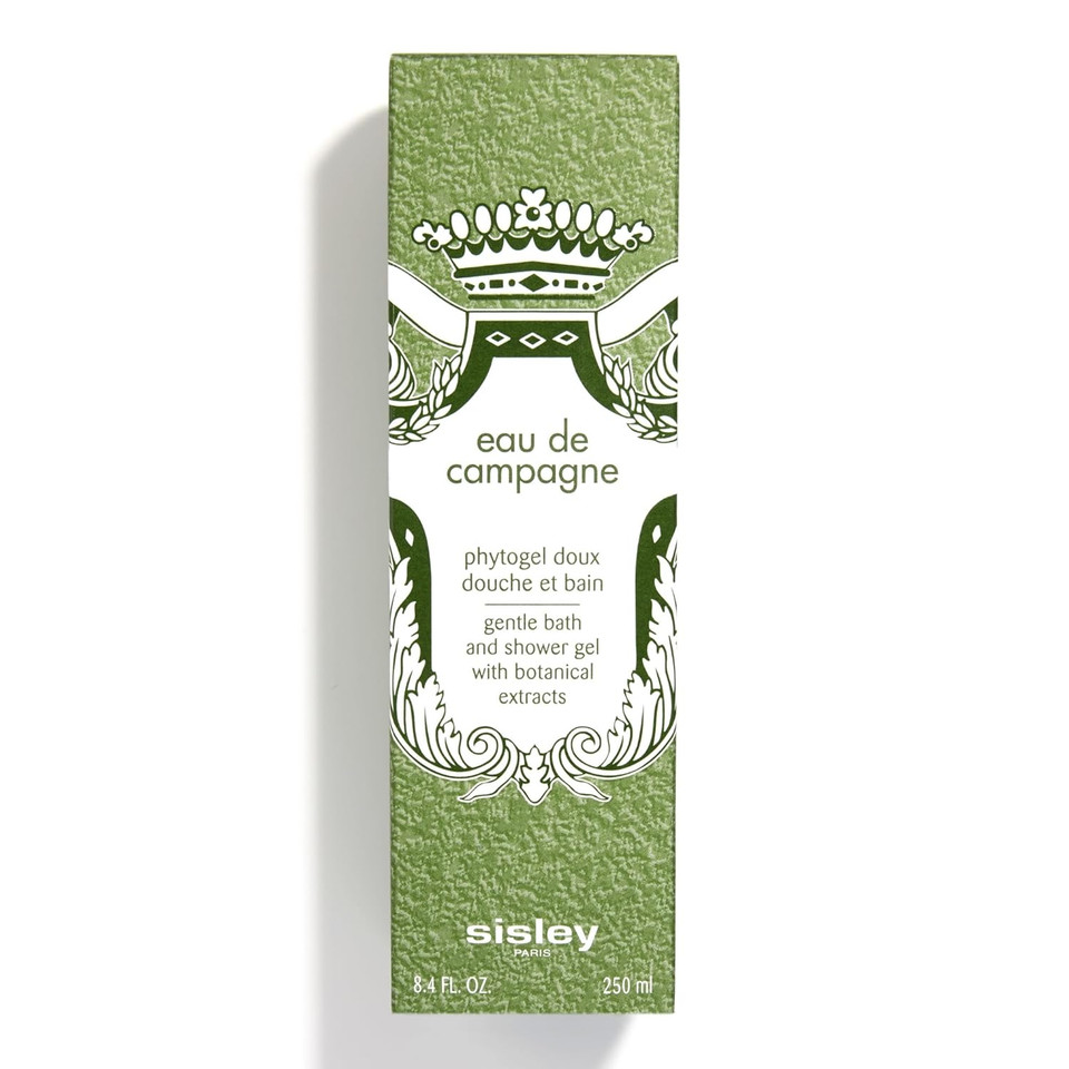Sisley Paris Eau De Campagne Bath And Shower Gel - 250 Ml - Gentle, Creamy, Foaming Body Cleanser With Botanical Extracts