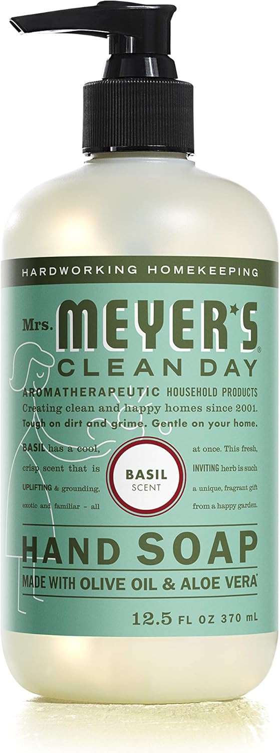 Meyers Basil Liquid Hand Soap (6X12.5 Oz)