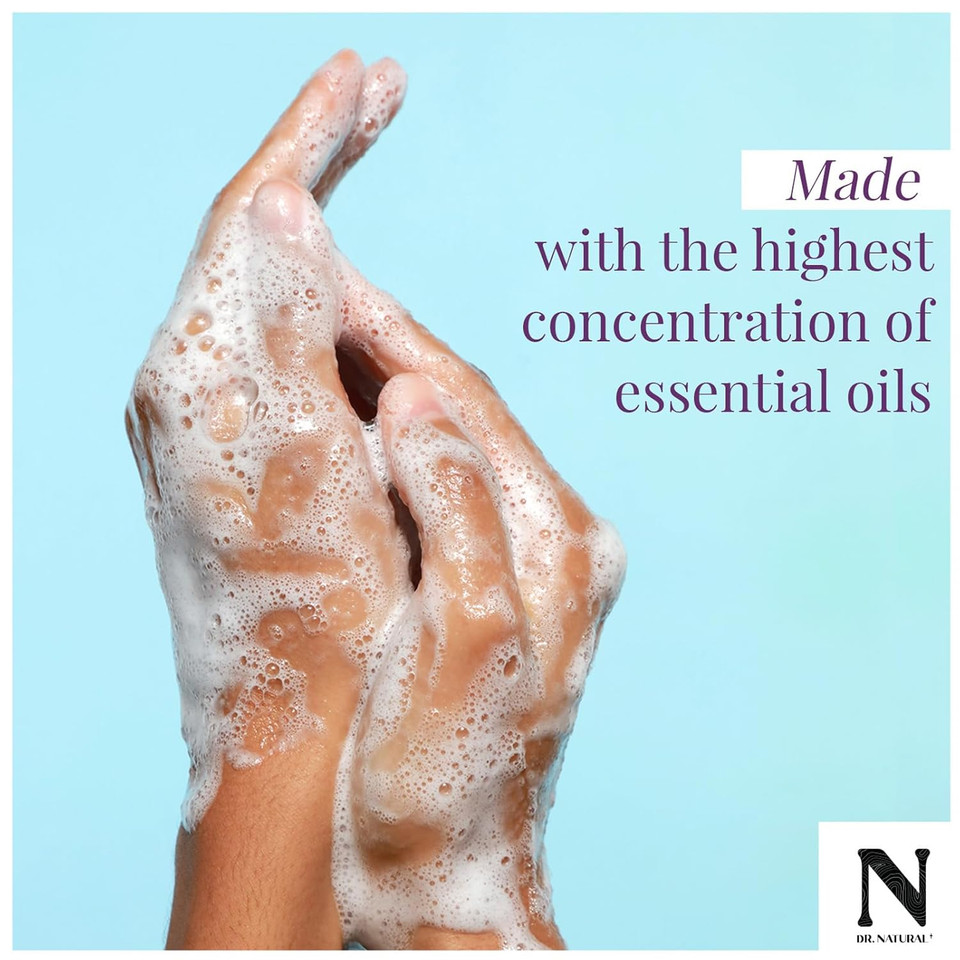 Dr. Natural Castile Liquid Soap - Multi-Use Body Wash, Shampoo And Face Wash - Hydrating Body Soap For Skin, Hair, Pets And Home - Eucalyptus - 32 Oz