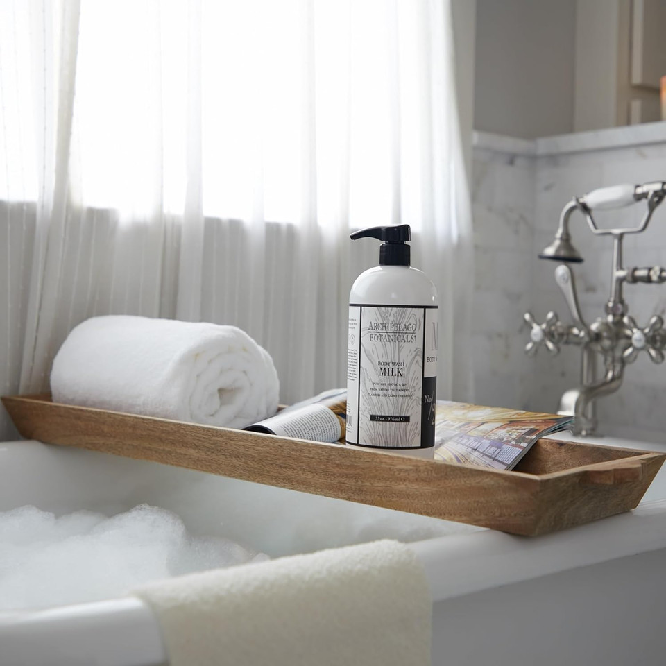 Archipelago Botanicals Morning Mint Body Wash, Moisturizing Body Wash For Dry And Sensitive Skin, Invigorating Shower Gel, Free From Parabens, Phthalates And Gmos (33 Oz) Archipelago Botanicals Morning Mint Body Wash, Moisturizing Body Wash For Dry And Sensitive Skin, Invigorating Shower Gel, Free From Parabens, Phthalates And Gmos (33 Oz)