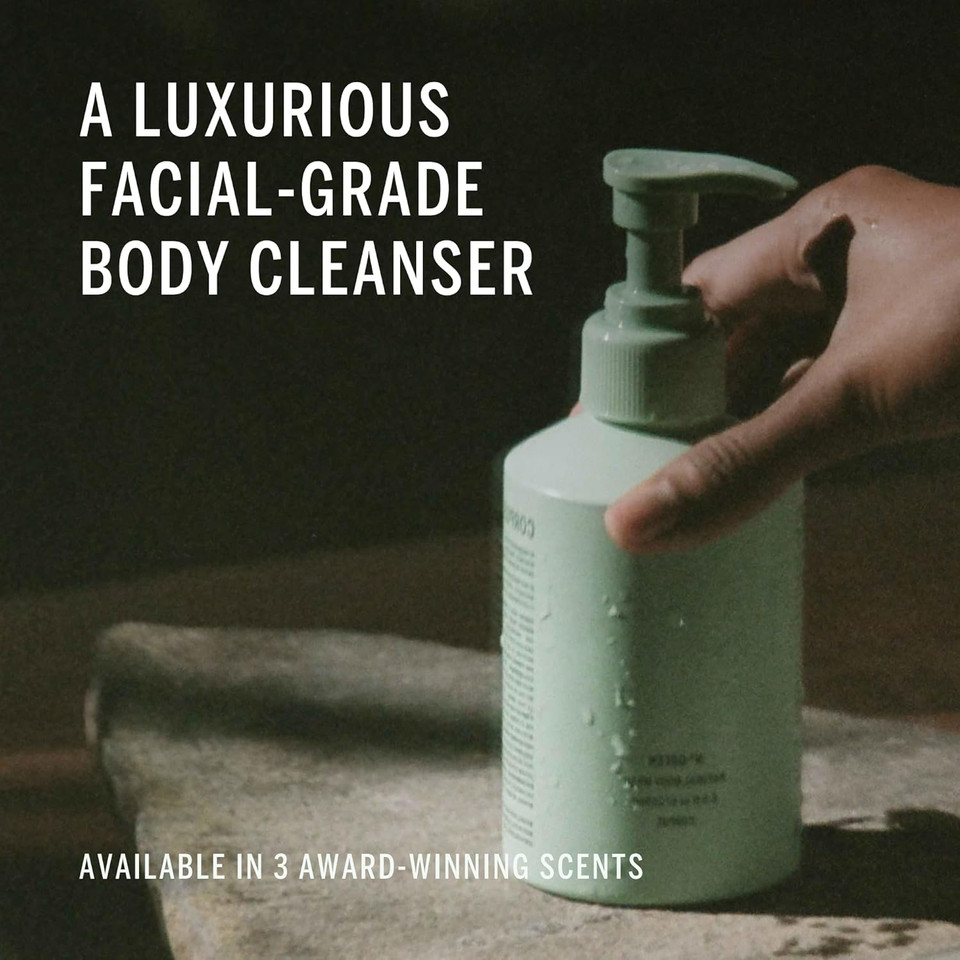 Corpus - Nº Green Body Wash | Moisturizing Plant-Based Cleanser For Women & Men, Skincare-Grade Oils & Botanical Extracts | Sulfate-Free, No Synthetic Fragrance Or Parabens (266 Ml/ 9 Fl Oz)