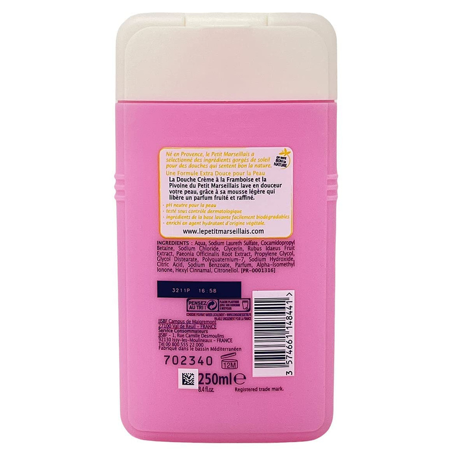 Le Petit Marseillais Peony And Raspberry Extra Gentle Shower Cream