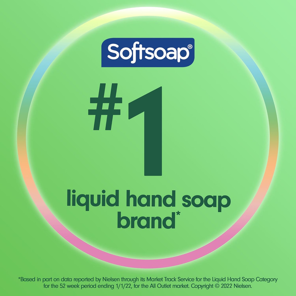Softsoap Soothing Clean Liquid Hand Soap Refill, 50 Ounce
