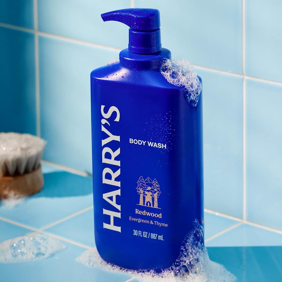 Harry'S Men'S Body Wash Shower Gel, Redwood Scent, 30 Oz