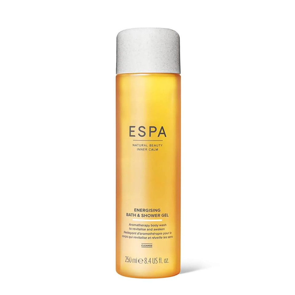 Espa | Energizing Bath & Shower Gel | 250Ml | Peppermint, Eucalyptus & Rosemary