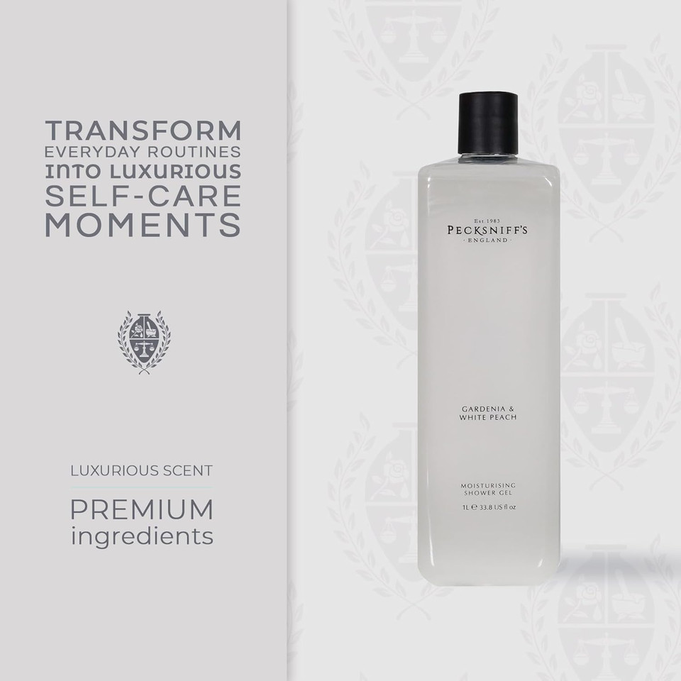 Pecksniff'S Coconut & Dragon Fruit Radiance Exfoliating Shower Gel | 1000 Ml / 33.80 Fl Oz