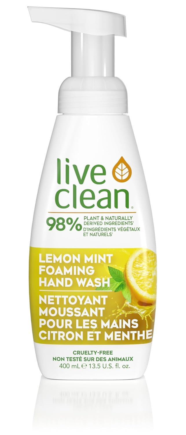 Live Clean Vanilla Bean & Coconut Foaming Hand Soap, 13.5 Fl Oz