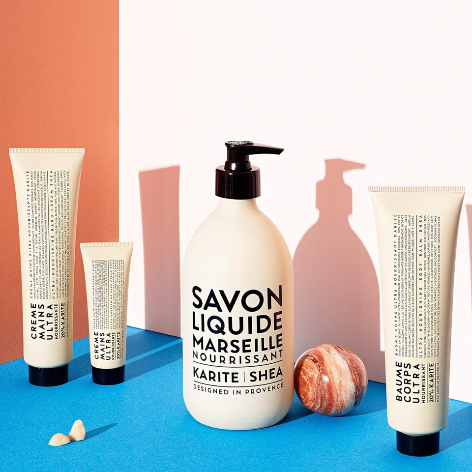 Compagnie De Provence Savon De Marseille Liquid Soap - Karite Shea Butter - 16.7 Oz And 33.8 Oz Bottles