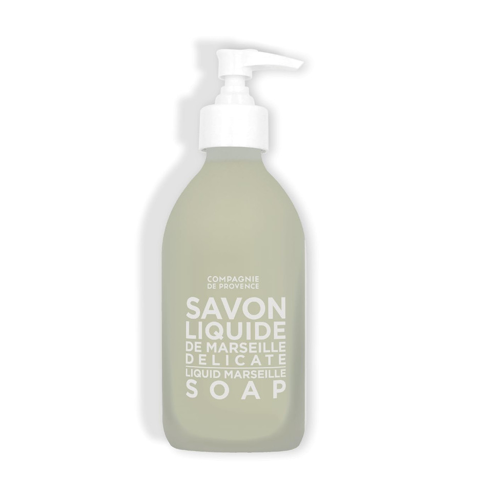 Compagnie De Provence Savon De Marseille Nourishing Liquid Soap, Delicate, 10 Fl Oz
