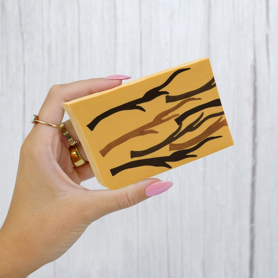 Primal Elements Glycerin Bar Soap | Helps All Skin Types, Sensitive, Oily & Dry Skin | No Parabens, Vegan, Gluten Free, 100% Vegetable Base - (Rosemary & Eucalyptus)