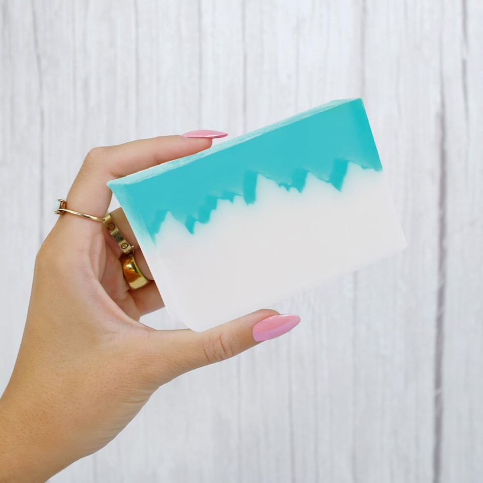 Primal Elements Glycerin Bar Soap | Helps All Skin Types, Sensitive, Oily & Dry Skin | No Parabens, Vegan, Gluten Free, 100% Vegetable Base - (Texas)