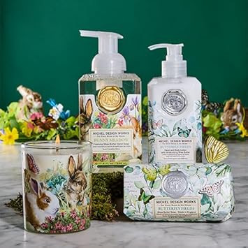 Michel Design Works Foaming Hand Soap, Bunny Meadow