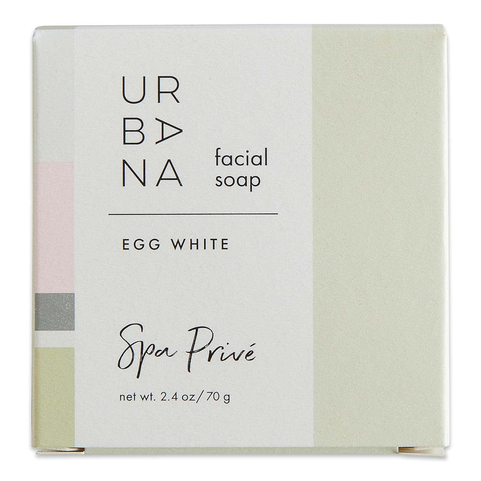 Spa Prive Collection Facial Soap Bar, 70 Gram, Egg White